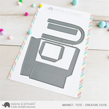 Market Tote Creative Cuts Steel Dies