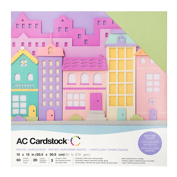 12 x 12 - CARDSTOCK PACK - Pastels