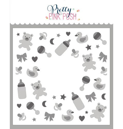 Baby Wreath Stencil