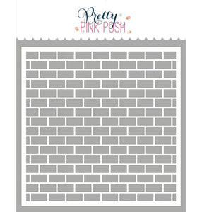 Brick Background Stencil