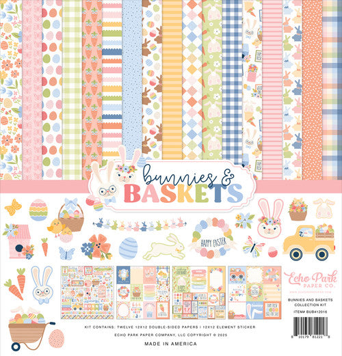 Bunnies & Baskets 12x12 Collection