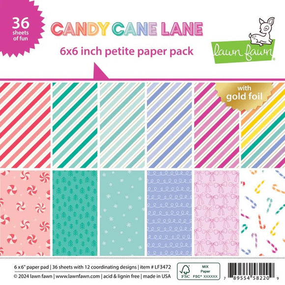 LF33472 Candy Cane Lane 6x6