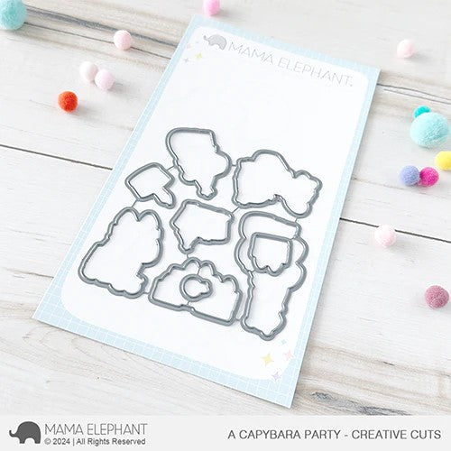 Capybara Party Creative Cuts