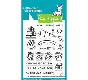 LF2423 Car Critters Christmas Add-On Stamp Set