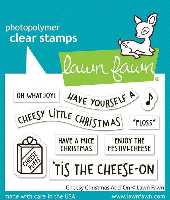 LF3502 Cheesy Christmas Add On Stamp Set