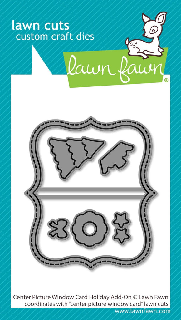 LF3918 Center Picture Window Card Holiday Add-On