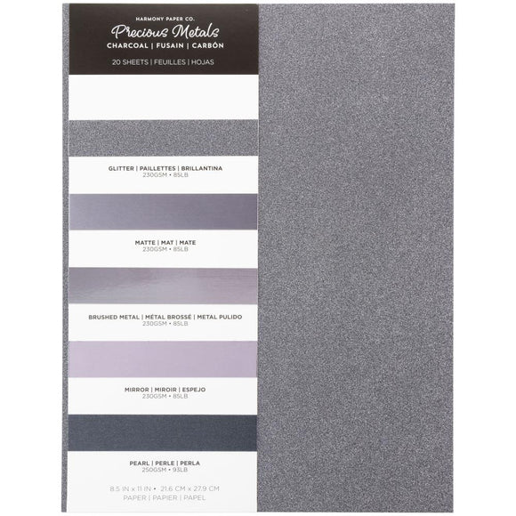 Charcoal Hues 65# Cardstock