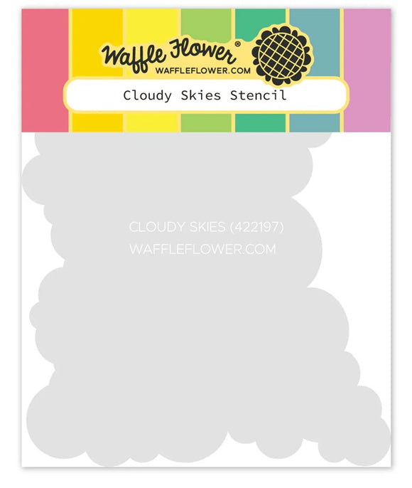 Cloudy Skies Stencil