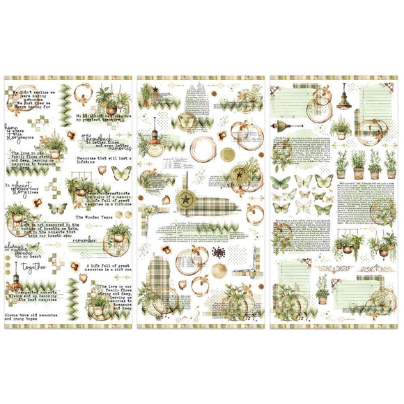 Cottagecore Rub-On Transfers