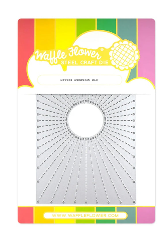 Dotted Sunburst Die – CraftFancy