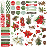 ES-28546 Evergreen Season Chipboard Set