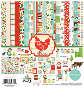 CBFT127016 Farm to Table 12x12 Paper Pack