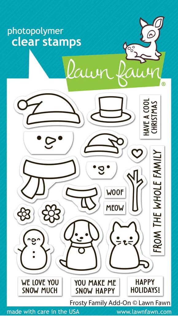 LF3506 Frosty Family Add-On Stamp Set