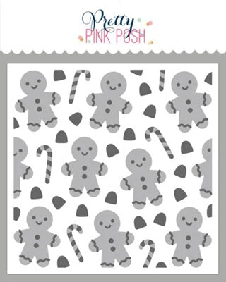 Layered Gingerbread Stencil