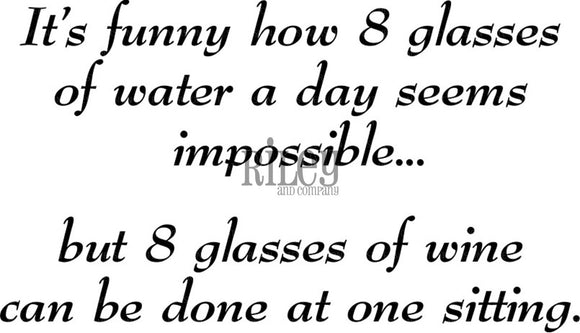 RWD-545 8 Glasses of Water