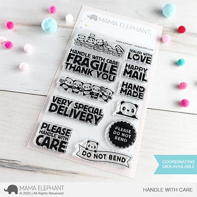 Handle with Care Clear Stamp Set