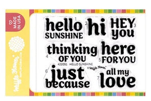 422051 Hello Sunshine Sentiments