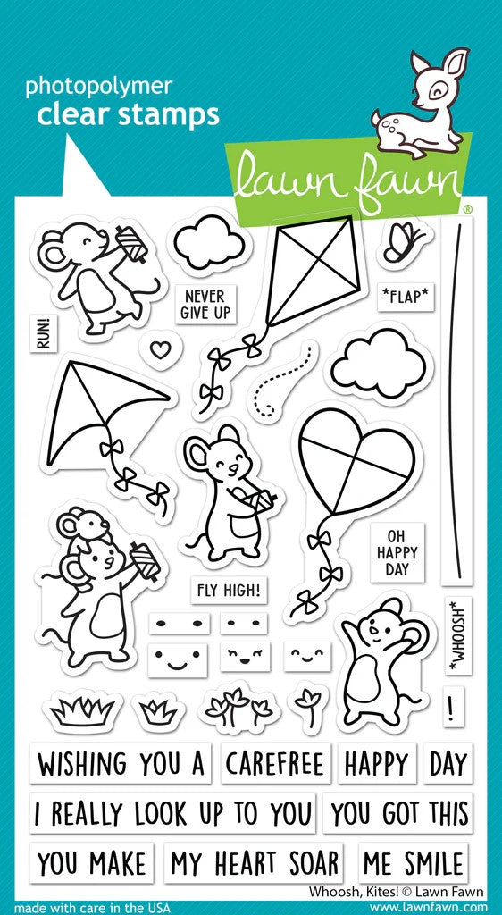 LF3417 Whoosh, Kites! Stamp Set