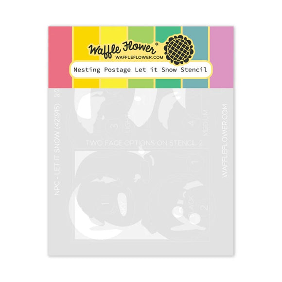 421915 NPC Let it Snow Stencil