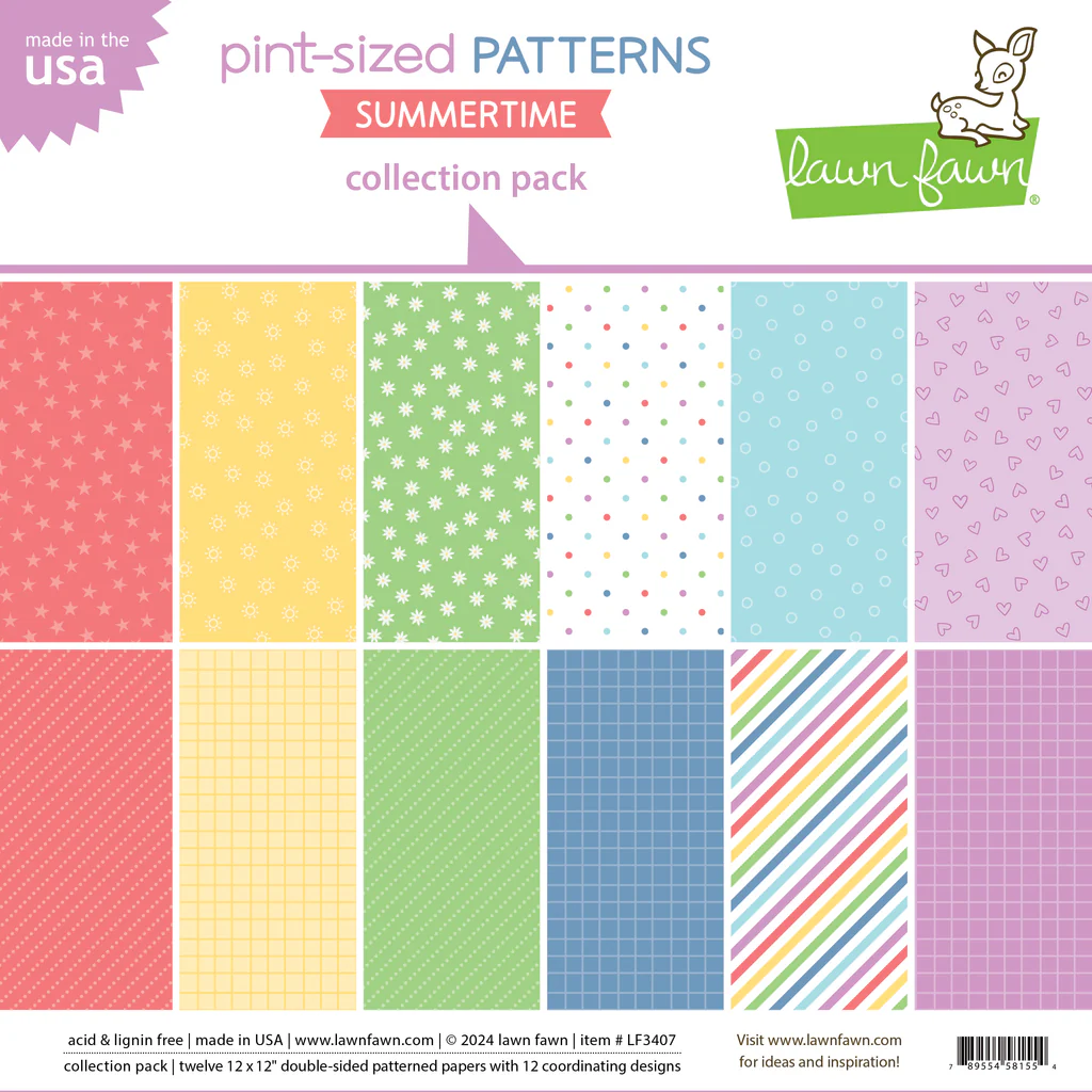 Summertime Pints LF3407 Pint Sized Patterns Summertime Collection Pack – CraftFancy