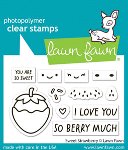 LF3602 Sweet Strawberry Stamp Set