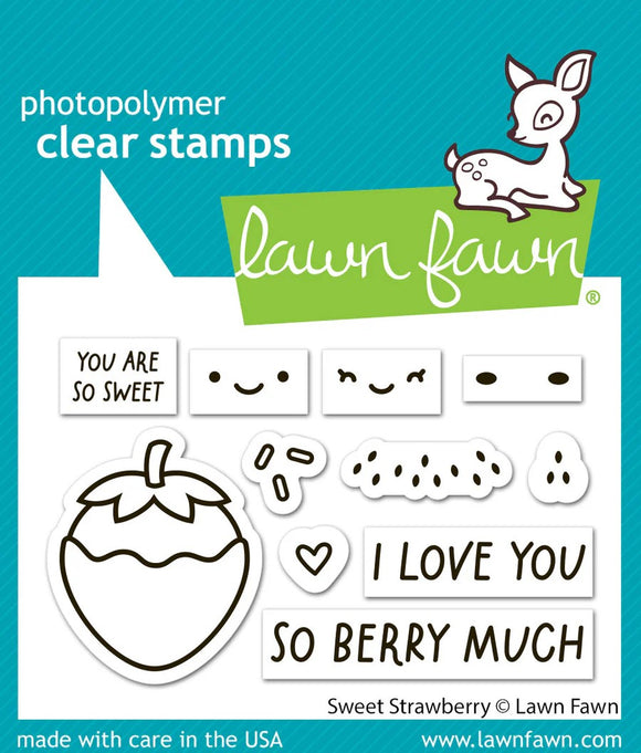 LF3602 Sweet Strawberry Stamp Set