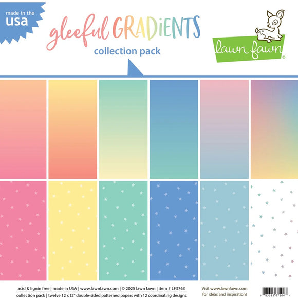 LF3763 Gleeful Gradients 12x12 Collection Pack