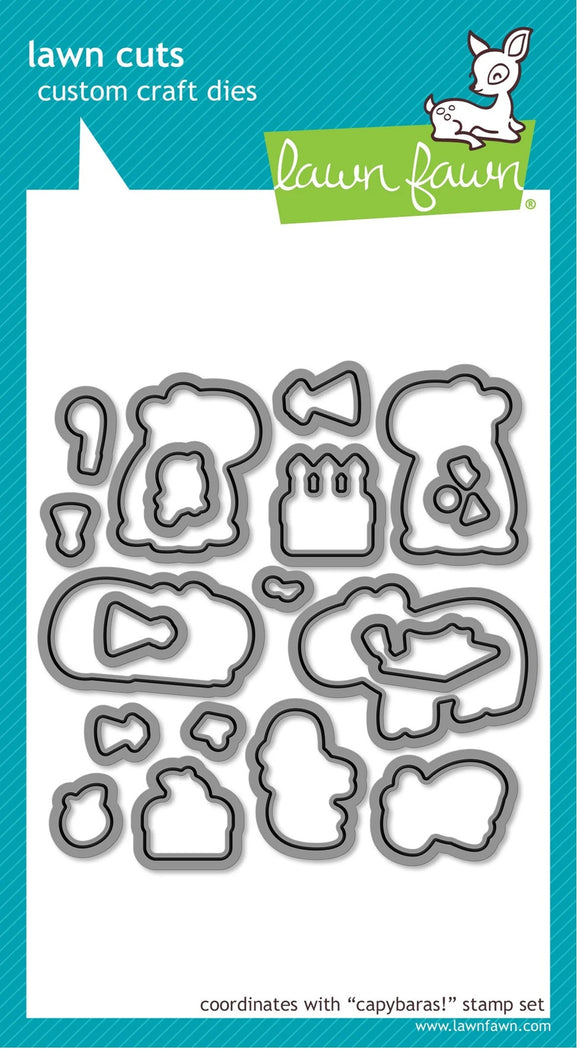 LF3765 Capybaras! Die Set