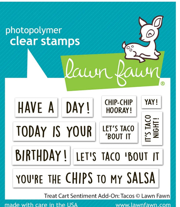 LF3780 Treat Cart Sentiment Add-On Taco