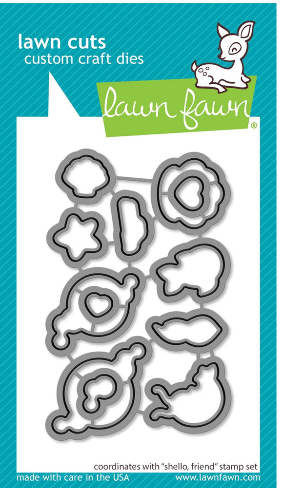 LF3790 Shello Friend Die Set