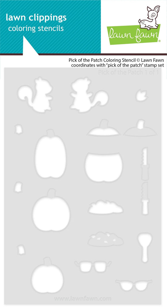 LF3875 Pick of the Patch Coloring Stencils