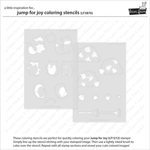 LF3876 Jump for Joy Coloring Stencils