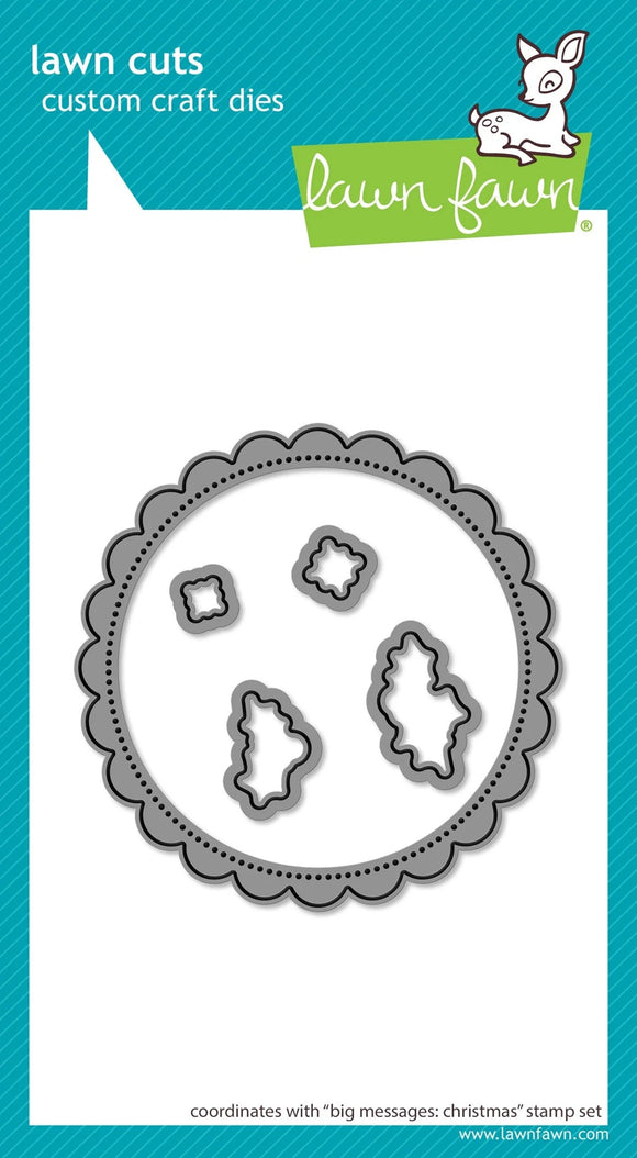 LF3903 Big Messages: Christmas Die Set