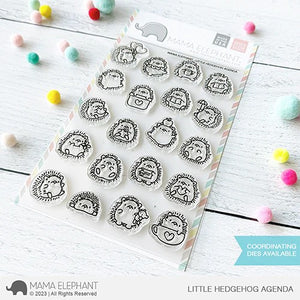 Mama Elephant Little Hedgehog Agenda