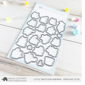 Little Raccoon Agenda Die Set