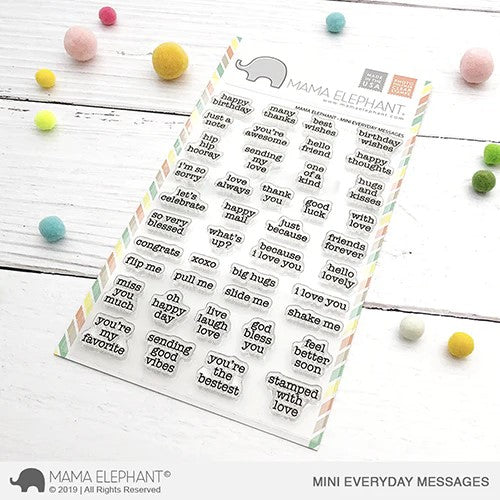 Mini Messages Stamp set – CraftFancy