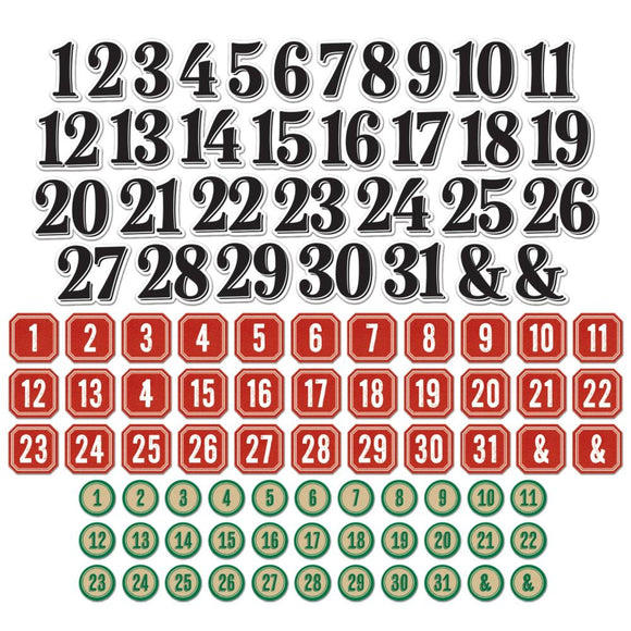 Mistletoe & Memories Chipboard Bits