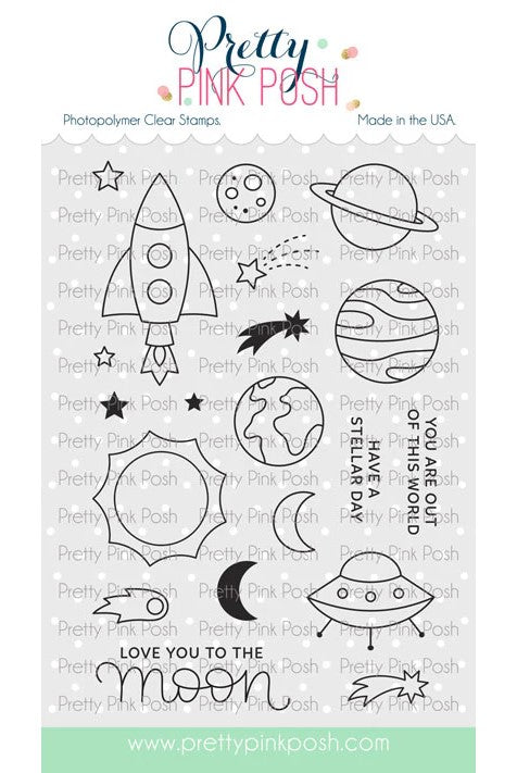 Outer Space stamp set