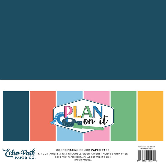 Plan on It Solids 12x12