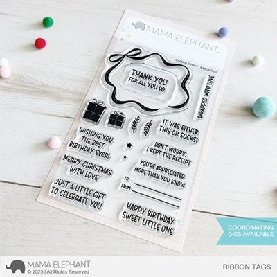 Ribbon Tags Stamp Set