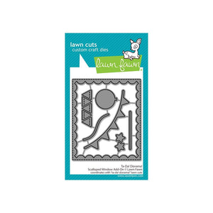 LF3729 Ta-Da! Diorama! Scalloped Window Add-On Dies