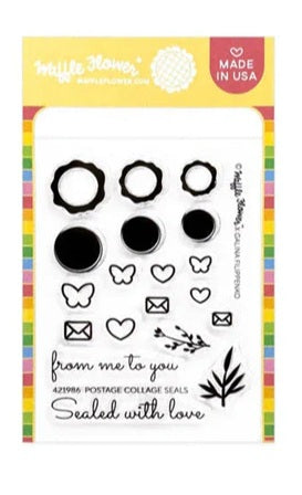 421986 Postage Collage Seals