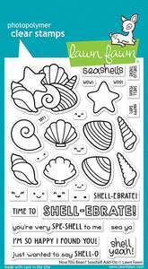 LF3169 How You Bean? Seashell Add-On Stamp Set