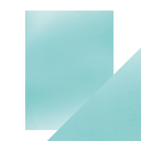 Silky Sky Satin Effect Mirror Cardstock