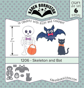1206 Skeleton and Bat