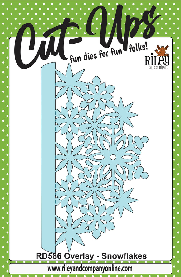 RD586 Snowflakes Overlay