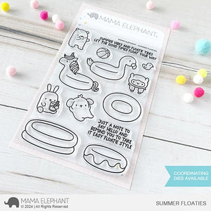 Summer Floaties Clear Stamp Set