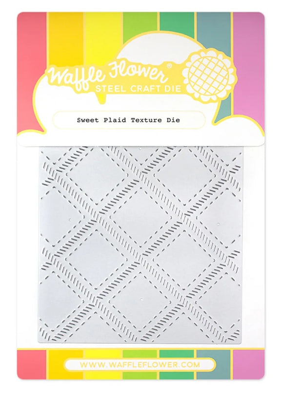 421499 Sweet Plaid Texture Die