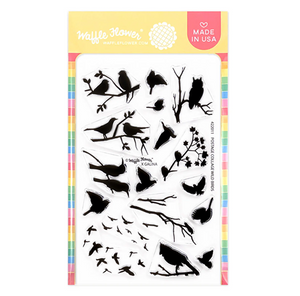 Postage Collage Wild Birds Stamp Set