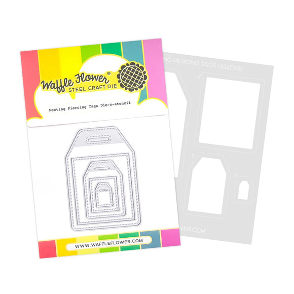 422059 Nesting Piercing Tags: Die N Stencil